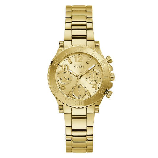 Guess Champagne Dial Women Analog Watch - GW0465L1