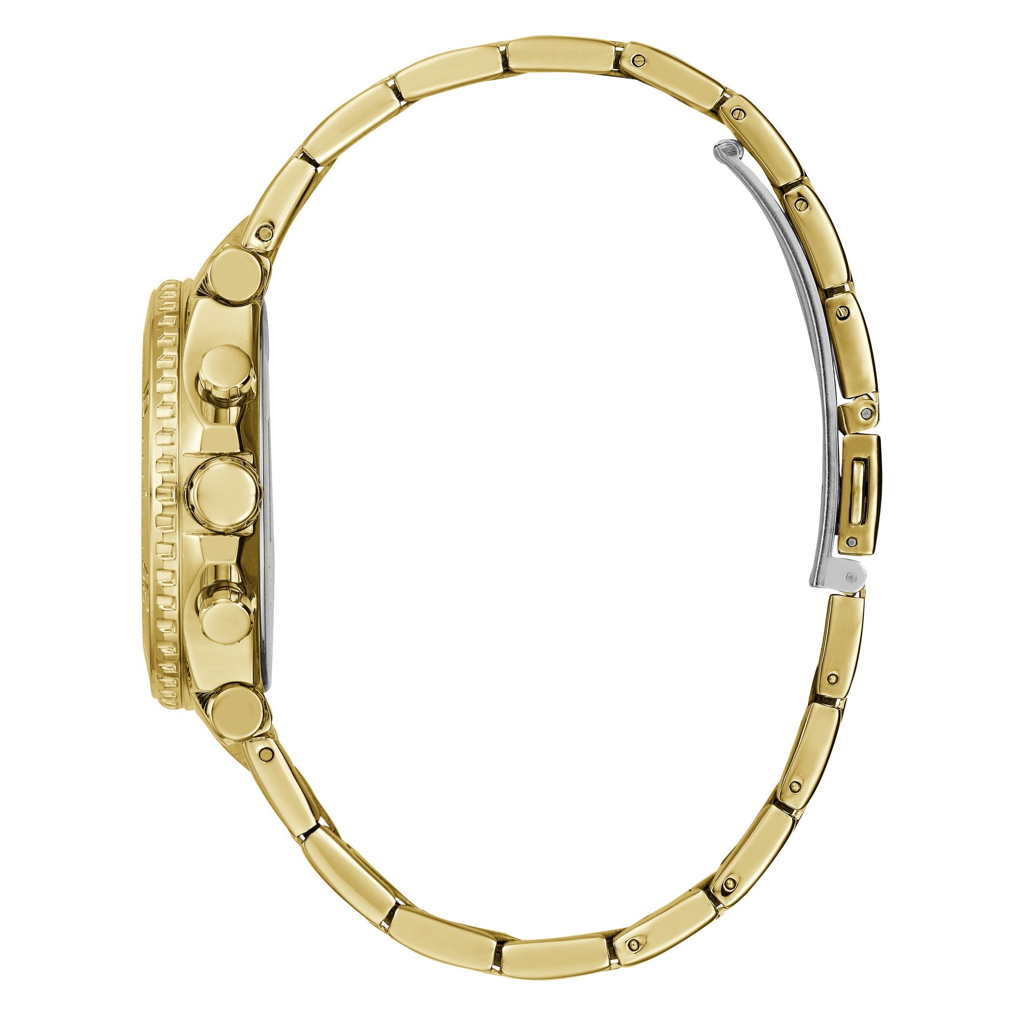 Guess Champagne Dial Women Analog Watch GW0465L1