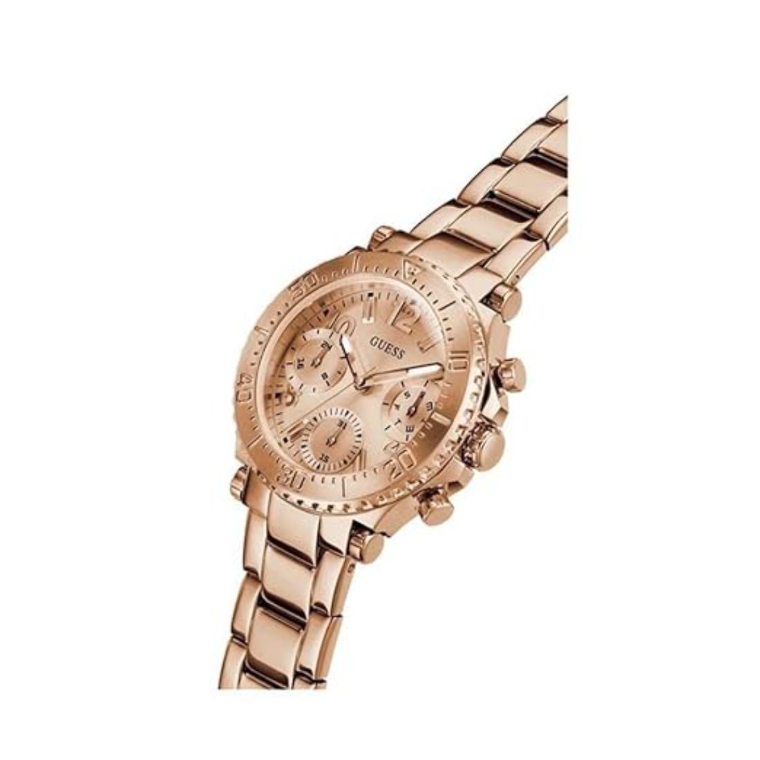 Guess Cosmic Collection Analog Rose Gold Dial Women's Watch GW0465L2