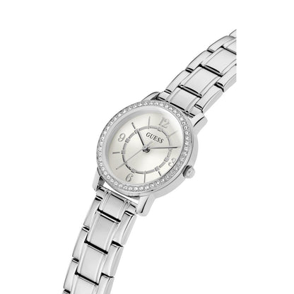 Guess Dress 28 mm White Dial Women Analog Watch- GW0468L1