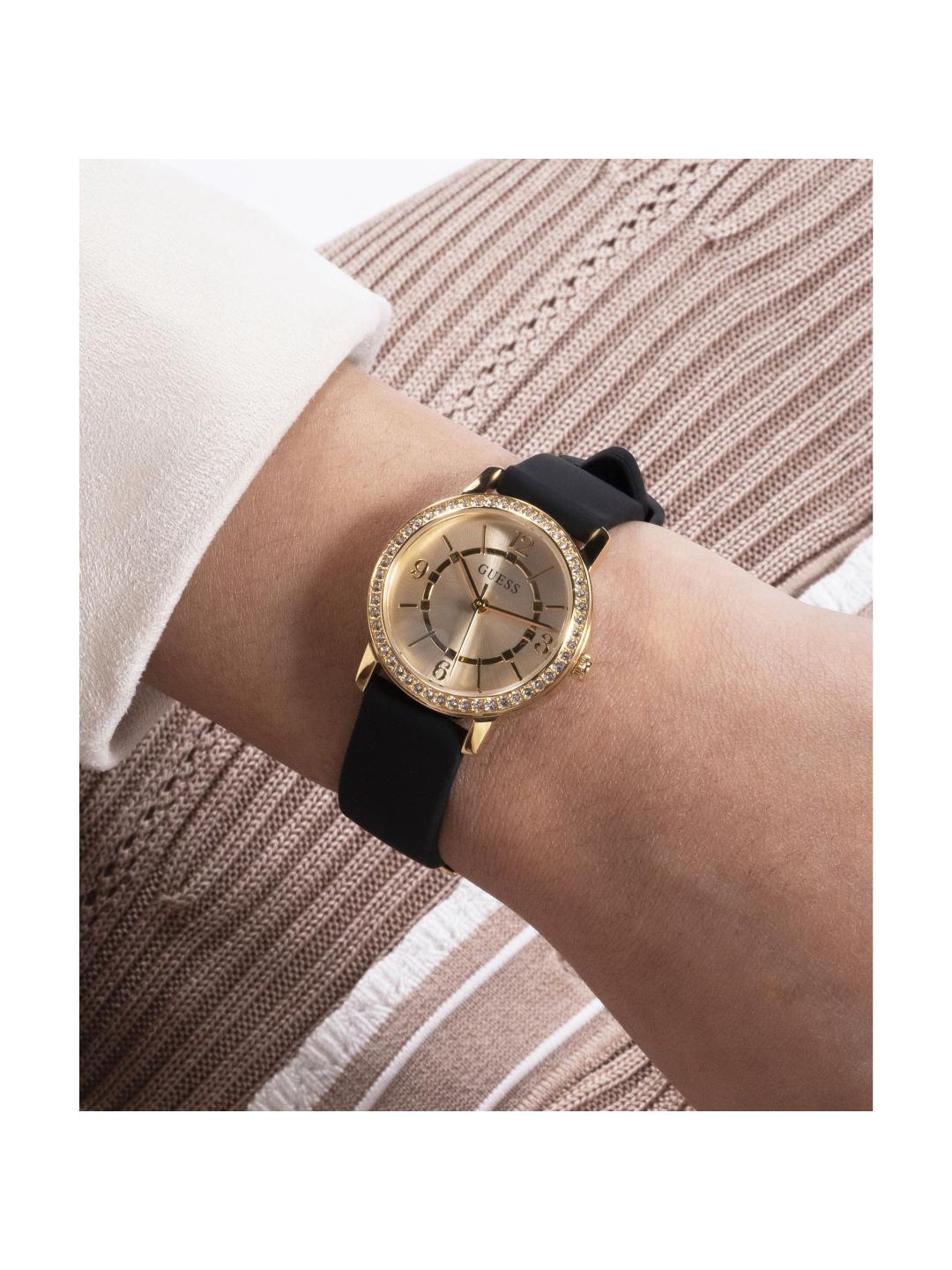 Guess Dress 28 mm Gold Dial Women Analog Watch GW0469L3