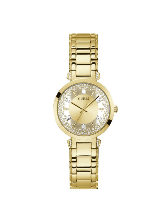 Guess Dress 33 mm Gold Dial Women Analog Watch - GW0470L2