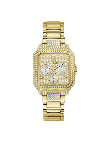 Guess Champagne Dial Women Analog Watch - GW0472L2