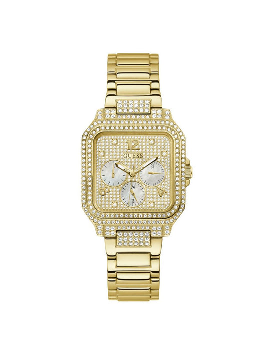 Guess Champagne Dial Women Analog Watch - GW0472L2
