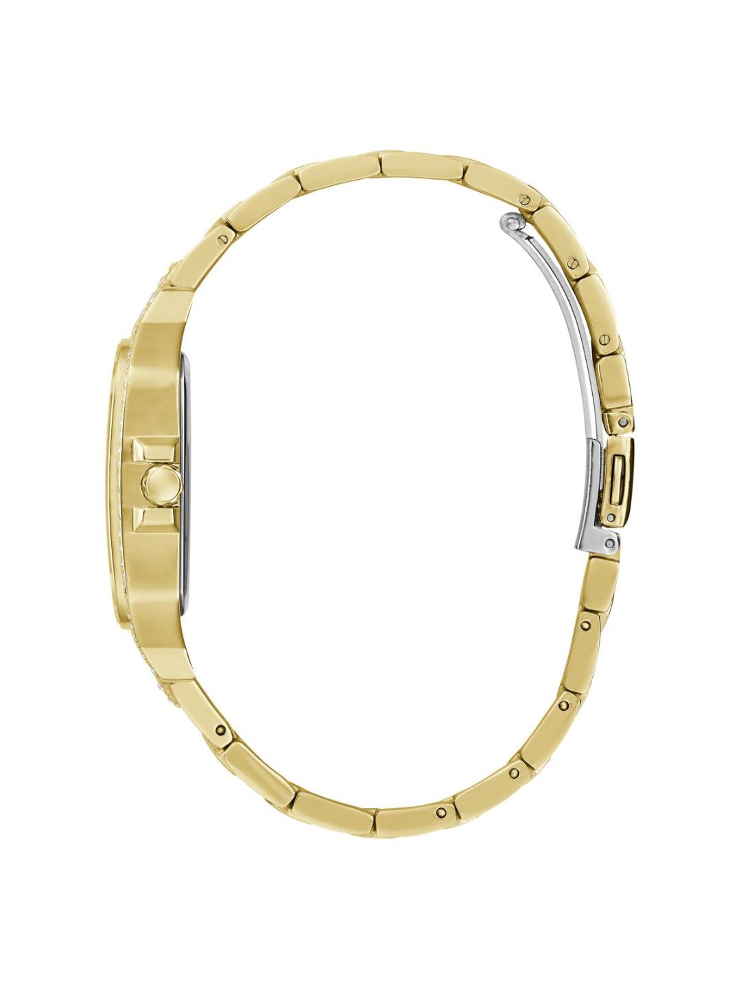Guess Champagne Dial Women Analog Watch GW0472L2