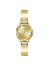 Guess Bejeweled Women 32 mm Champagne Dial Analog Watch GW0474L2M
