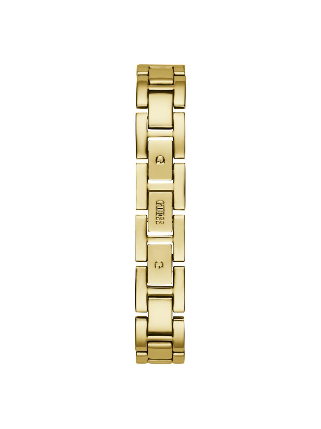 Guess Bejeweled Women 32 mm Champagne Dial Analog Watch GW0474L2M