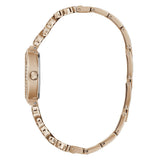 Guess TREASURE Women Rose Gold Round Dial Analog Watch GW0476L3