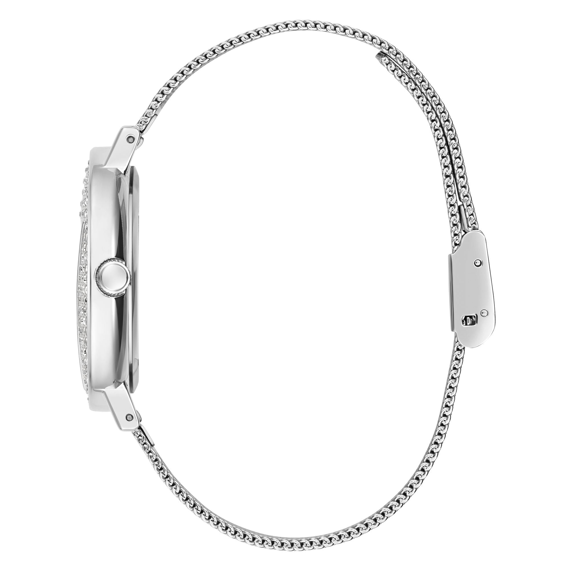 Guess Silver Dial Women Analog Watch GW0477L1