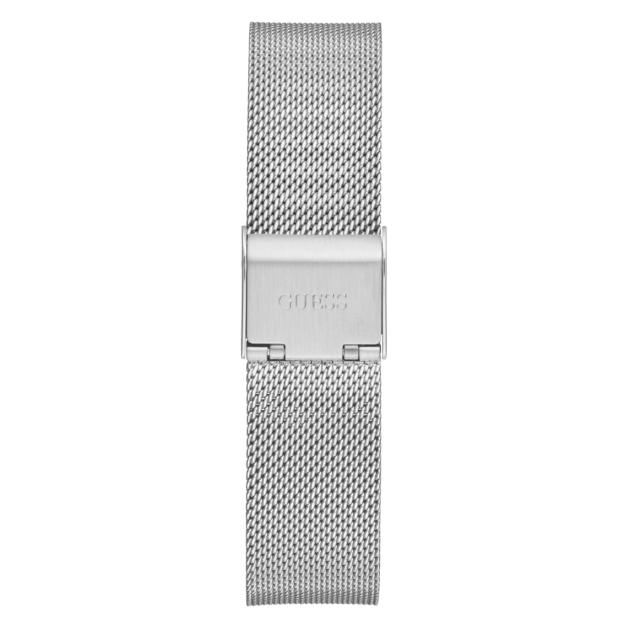 Guess Silver Dial Women Analog Watch GW0477L1
