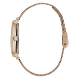 Guess Iconic 36 mm Size Rose Gold Dial Women Analog Watch GW0477L3