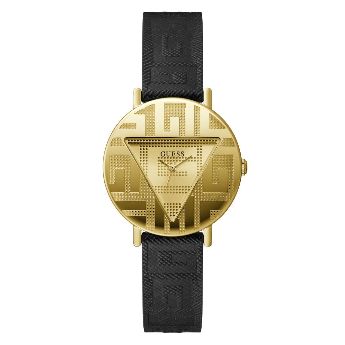 Guess Trend 36 mm Size Gold Dial Women Analog Watch GW0478L2