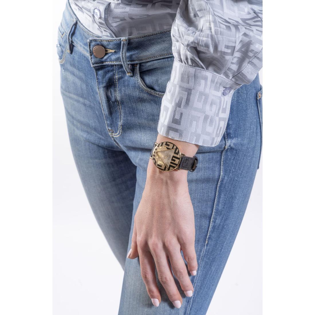 Guess Trend 36 mm Size Gold Dial Women Analog Watch GW0478L2