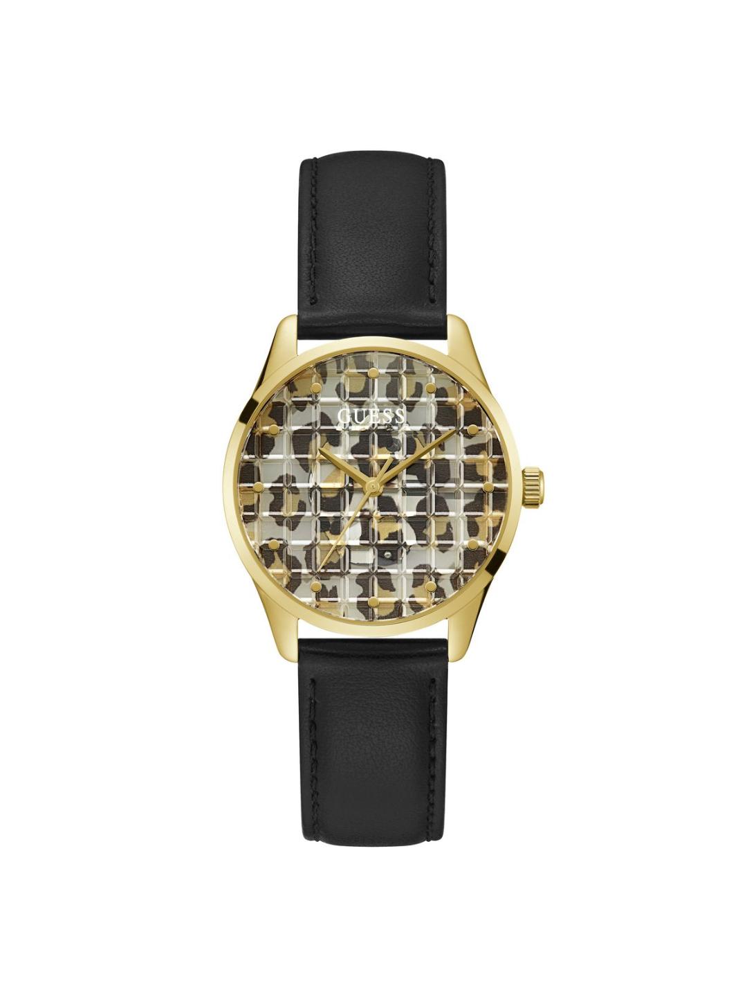 Guess Animal Print Dial Women Analog Watch GW0481L1
