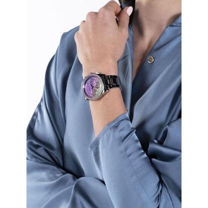 Guess Sol 38 mm Size Purple Dial Women Analog Watch - GW0483L1