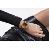 Guess Champagne Dial Analog Women Watch GW0483L2