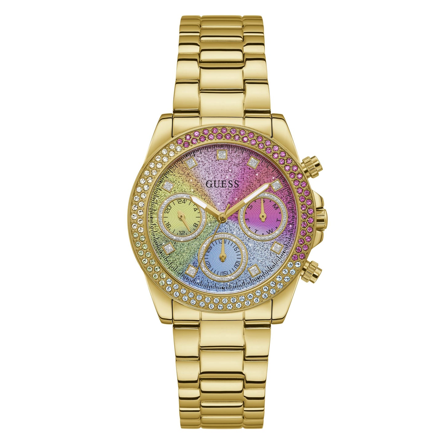 Guess Ladies Multicolor Dial Analog Watch - GW0483L4