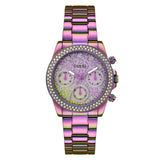 Guess Women 38 mm Size Iridescent Dial Analog Watch GW0483L5