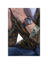 Guess Sport Men 46 mm Blue Dial Chrono Watch GW0486G4