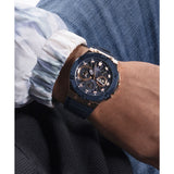 Guess Mens 44 mm Navy Multi-function Watch GW0487G4