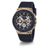 Guess Mens 44 mm Navy Multi-function Watch GW0487G4
