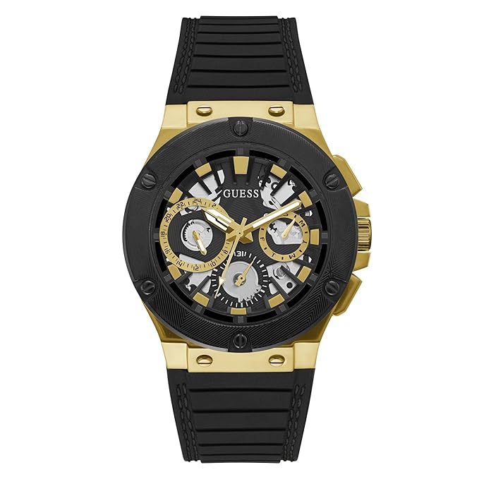 Guess Sport 44 mm Black Dial Men Chrono Watch GW0487G5