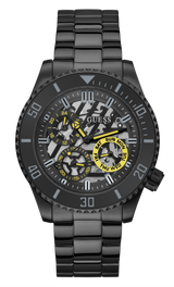 Guess Mens Black Multi-function Watch GW0488G3