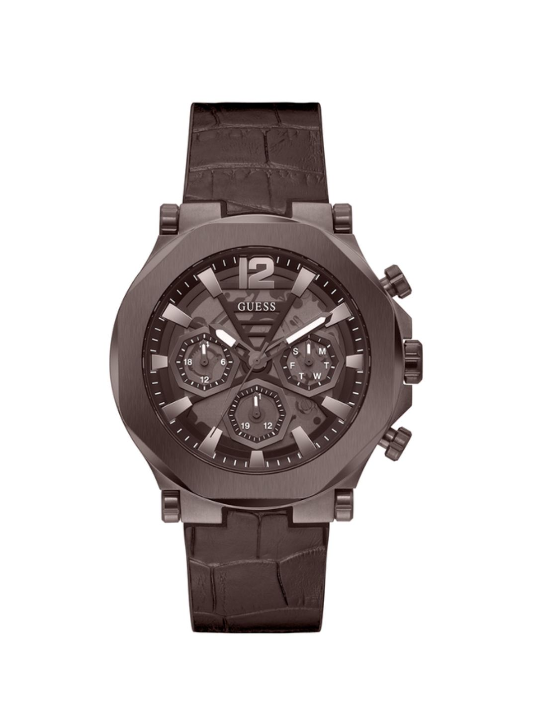 Guess Brown Dial Men Analog Watch GW0492G2