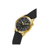 Guess Mens 22 mm Max Black Dial Silicone Analog Watch GW0494G2