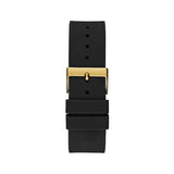 Guess Mens 22 mm Max Black Dial Silicone Analog Watch GW0494G2