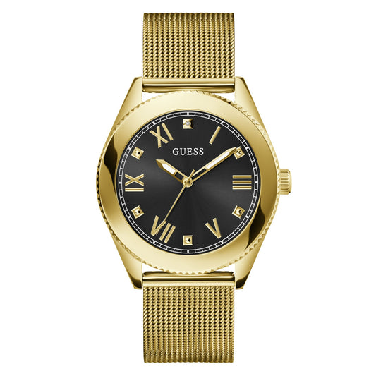 Guess Mens Gold Tone Analog Watch - GW0495G2