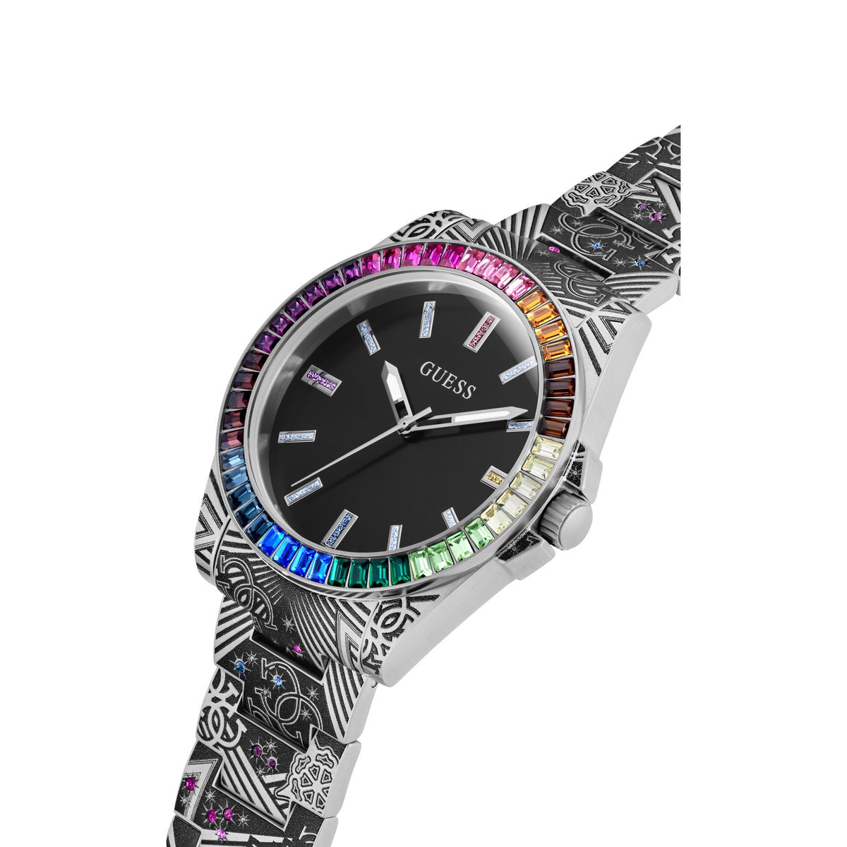 Guess Black Dial Men Analog Watch GW0496G1