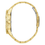 Guess Men 48 mm Gold Dial Multi Function Analog Watch GW0497G2