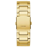 Guess Men 48 mm Gold Dial Multi Function Analog Watch GW0497G2