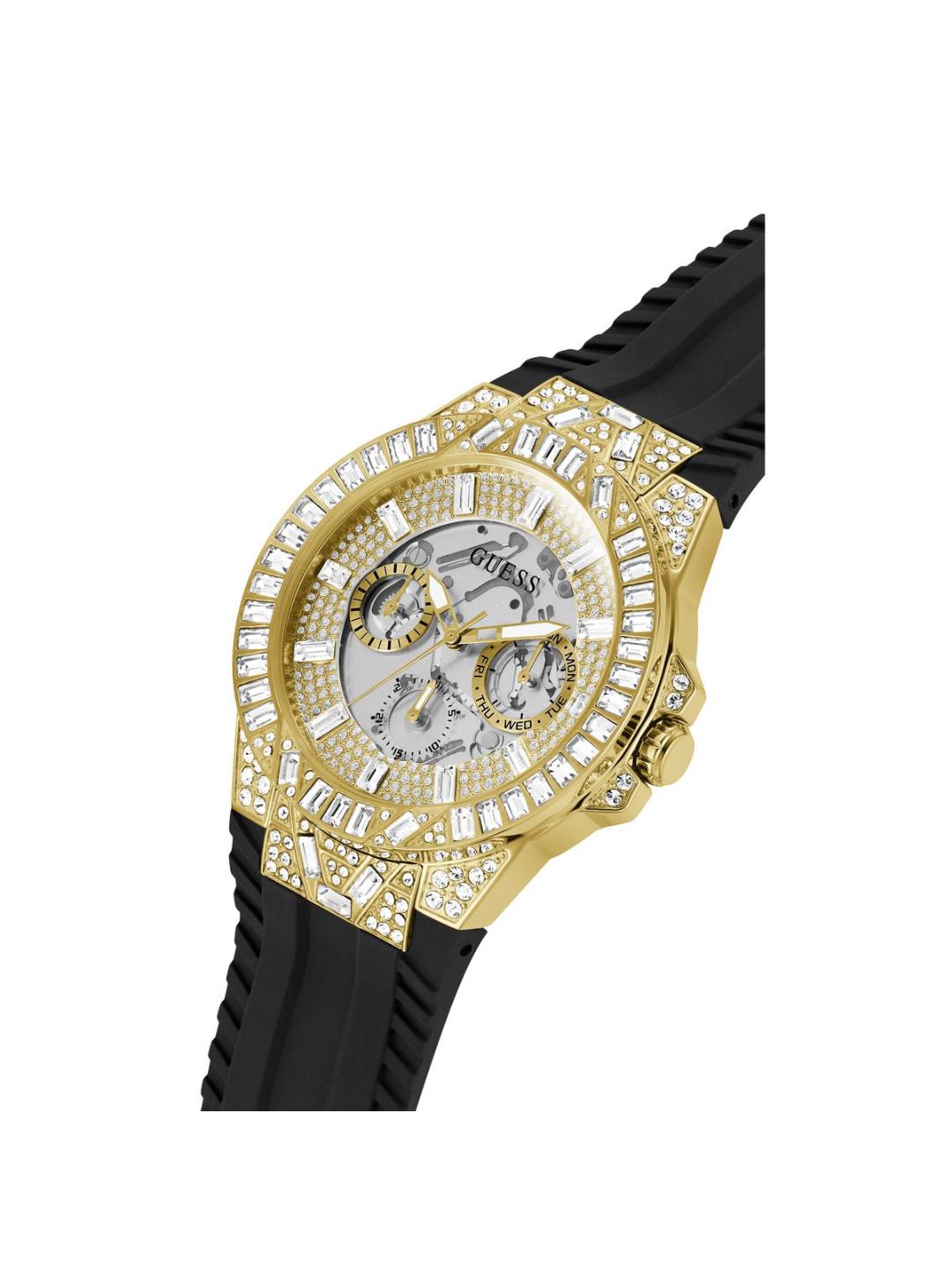 Guess Champagne Dial Men Analog Watch GW0498G2