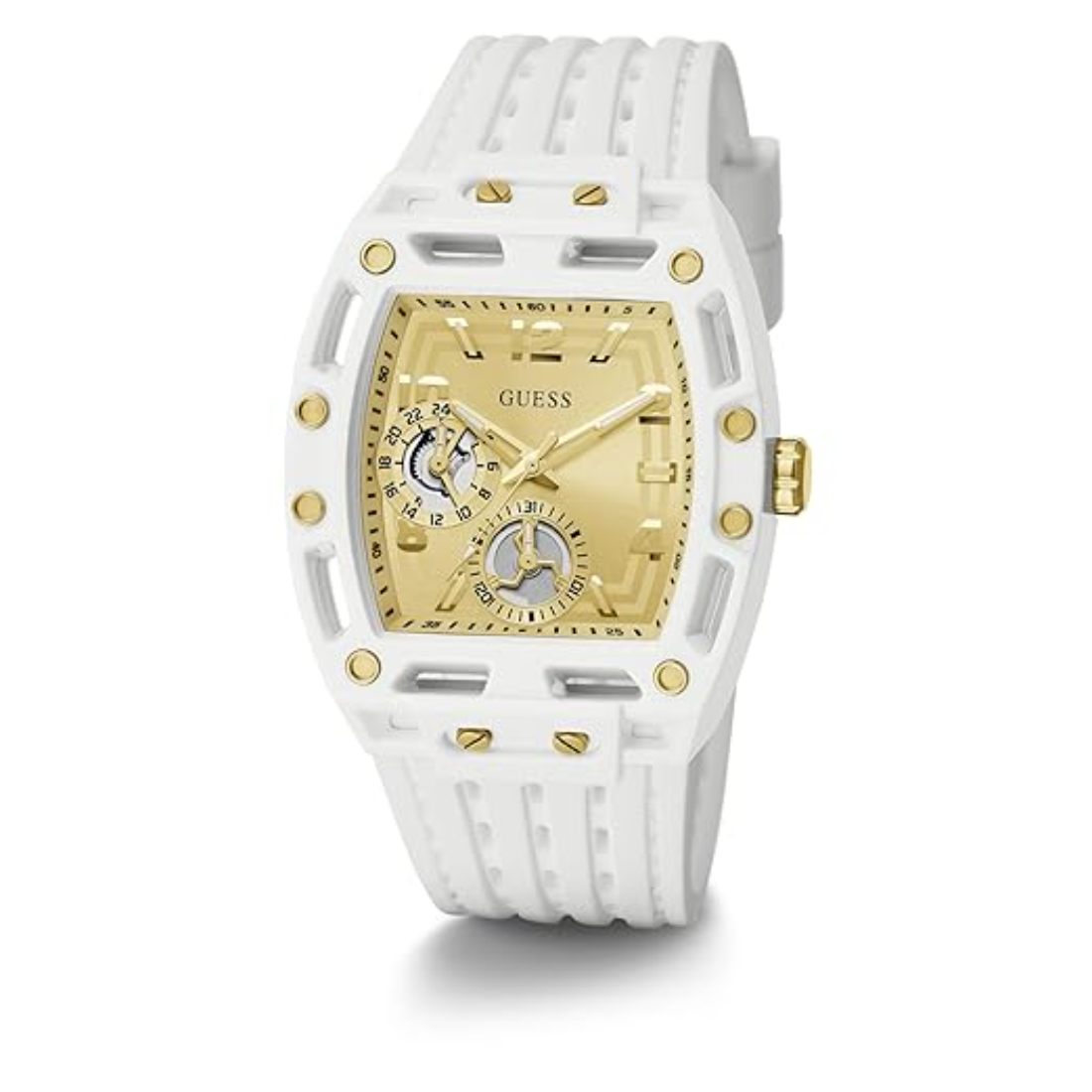 Guess Champagne DIAL Men Analog Watch GW0499G5