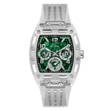 Guess Green Dial 41.5 mm Men Analog Watch GW0499G8