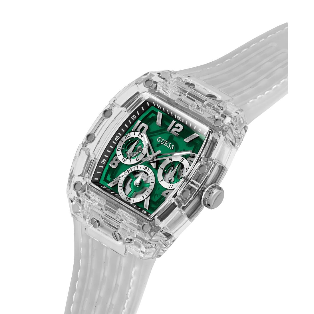 Guess Green Dial 41.5 mm Men Analog Watch - GW0499G8