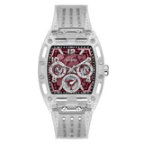 Guess Phoenix 41.5 mm Red Dial Multi Function Men Watch GW0499G9