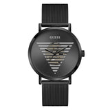Guess Men 44 mm Black Dial Analog Watch GW0502G2