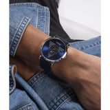Guess IDOL Men Blue Round Dial Analog Watch GW0503G2