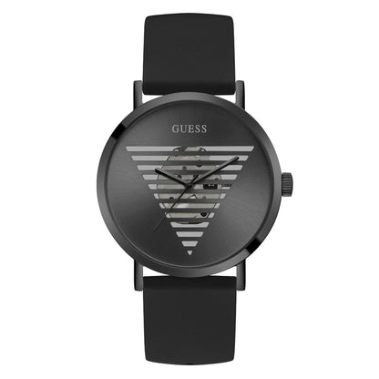 GUESS IDOL Men Black Round Dial Analog Watch - GW0503G3