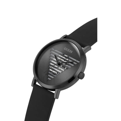 GUESS IDOL Men Black Round Dial Analog Watch - GW0503G3