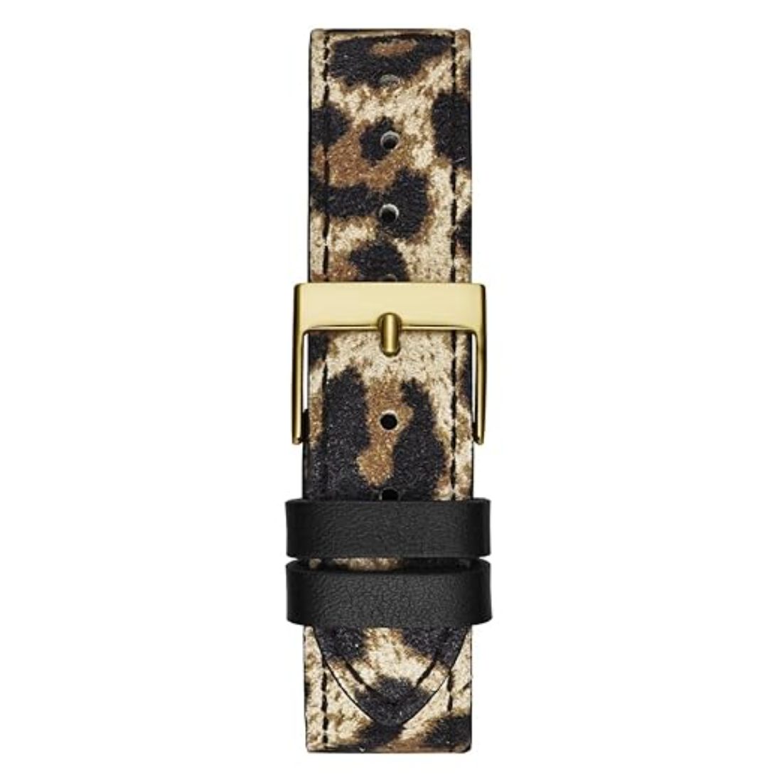 Guess Womens Leather Analog Multicolor Dial Watch GW0504L3