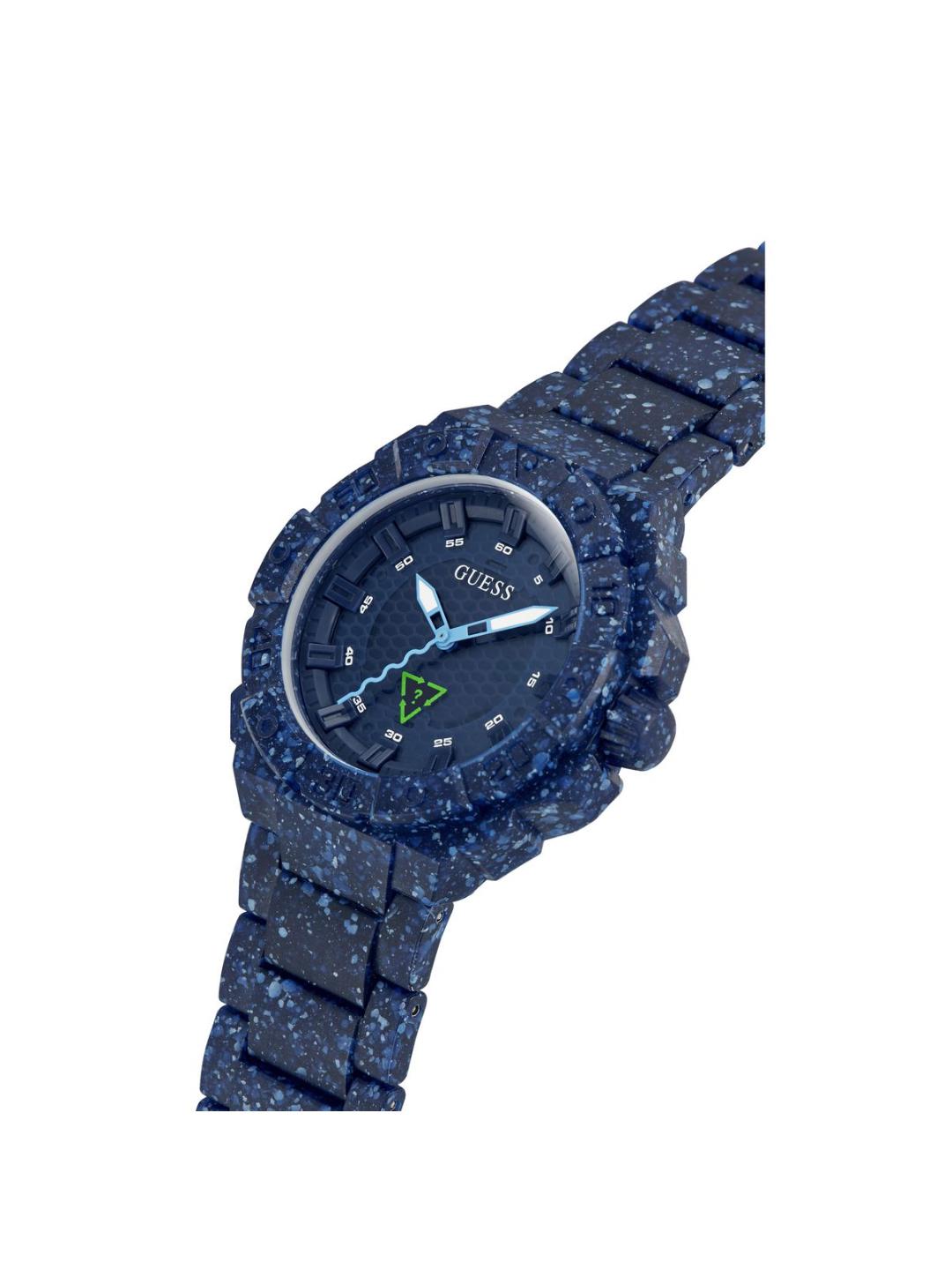 Guess Navy Dial Unisex Analog Watch GW0507G1