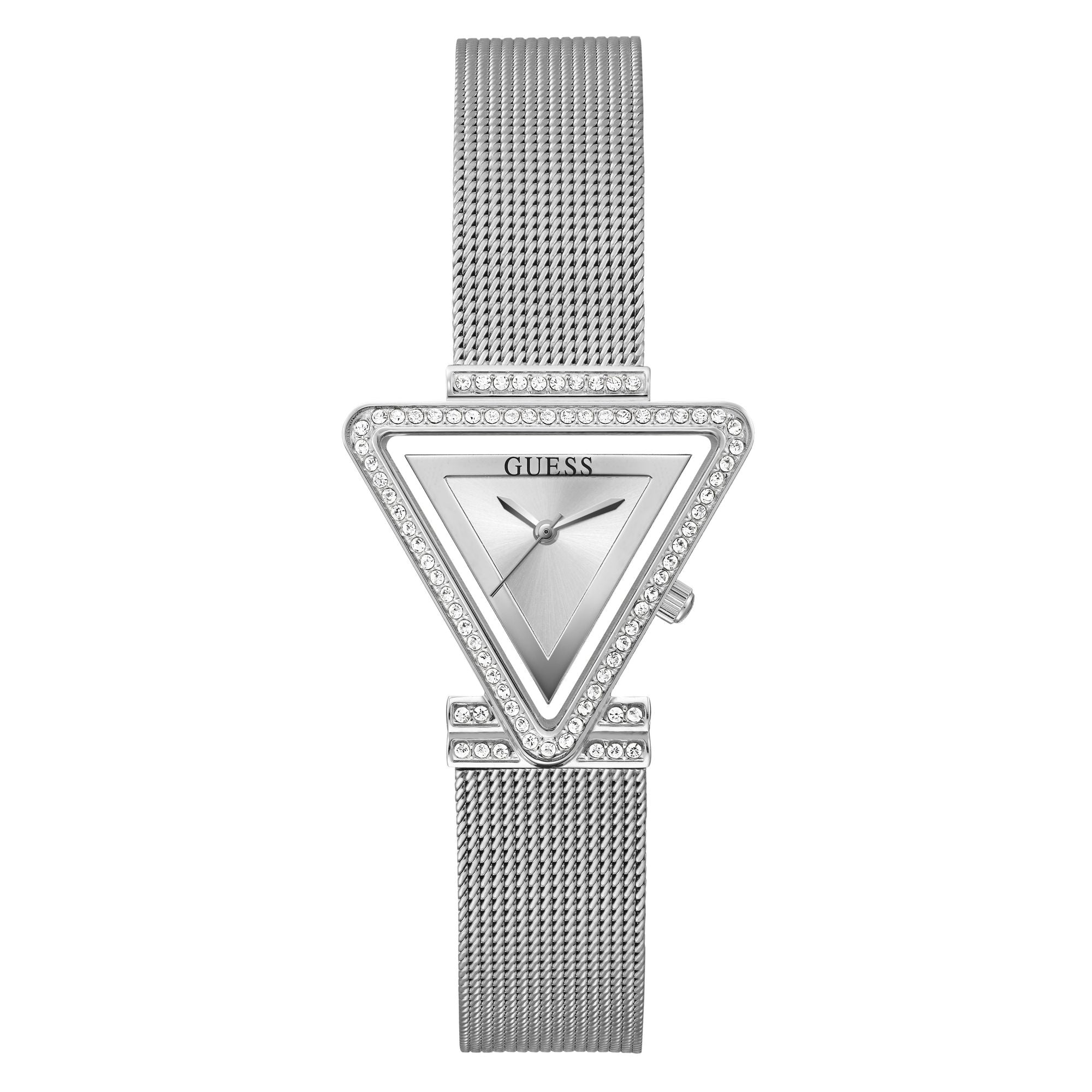 Guess Fame 34 mm Silver Dial Women Analog Watch GW0508L1