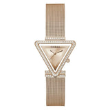 Guess Women 34 mm Gold Dial  Stainless Steel Analog Watch GW0508L3