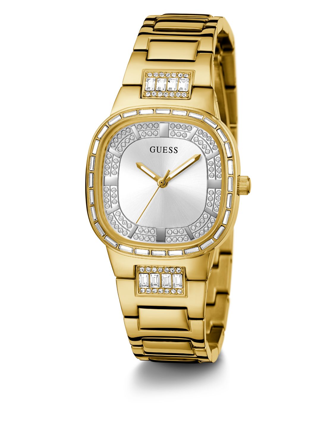 Guess 32 mm Ladies Dress Silver Watch GW0511L2