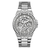 Guess 44 mm Mens Trend Silver Watch GW0516G1