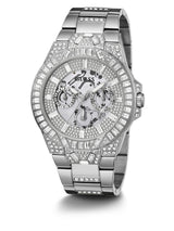 Guess 44 mm Mens Trend Silver Watch GW0516G1